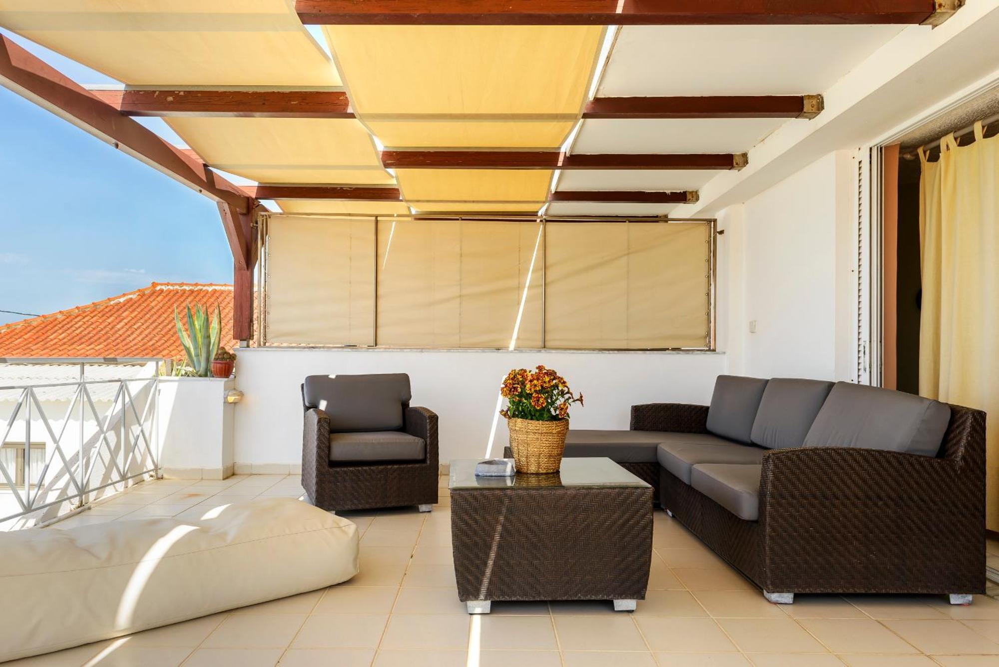 Agali 2 Superior Mezonet Front Of The Sea Apartment Akrogiali Exterior photo